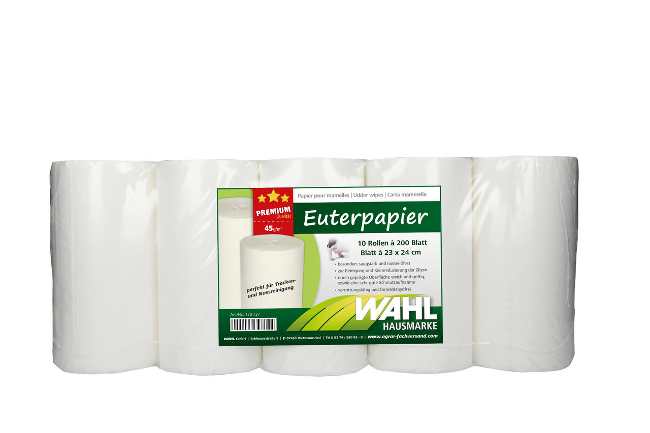 WAHL-Hausmarke Carta per mammelle premium - sacchetto da 45 g/m²